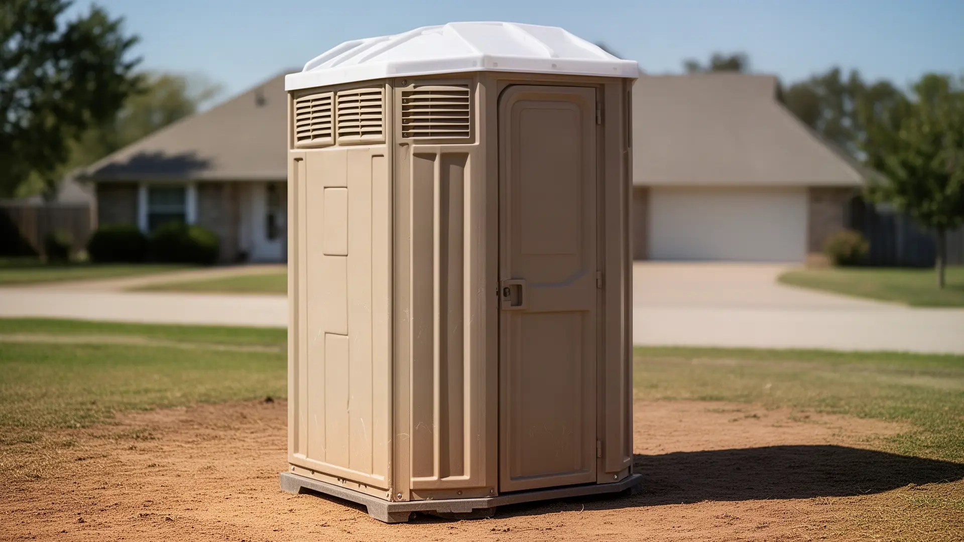 Clean porta potty unit from Ken & Larry's Porta Potty Rental in Brandon, FL